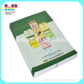 Competitive price soft cover book printing with perfect binding